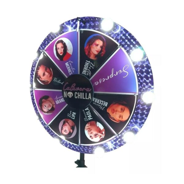 Ruleta 100 cm base tipo tripode Con Luz