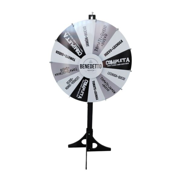 Ruleta 100 cm de diámetro base de madera - Imagen 7