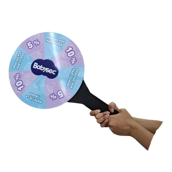 Ruleta de Mano 35 cm de diámetro - Imagen 2