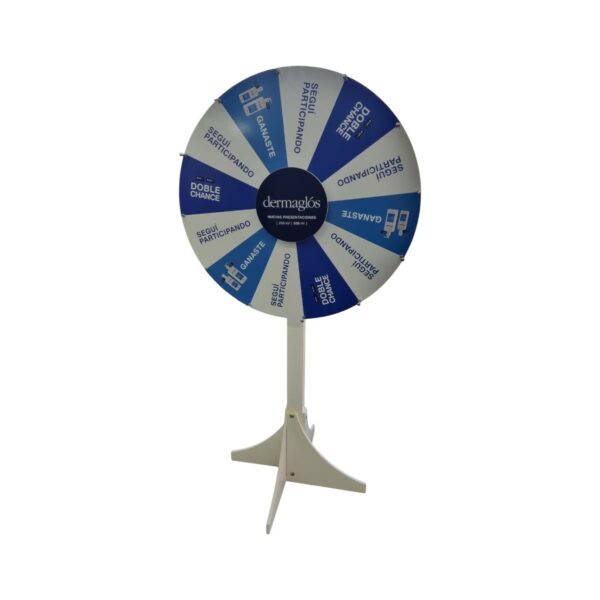 Ruleta 100 cm de diámetro base de madera - Imagen 8