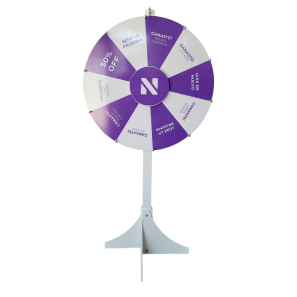 Ruleta 100 cm de diámetro base de madera - Imagen 4
