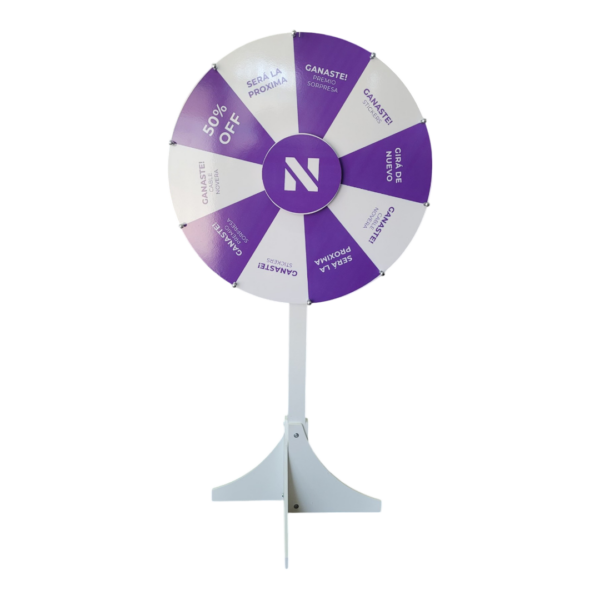 Ruleta base madera 60/70/85 cm de diámetro
