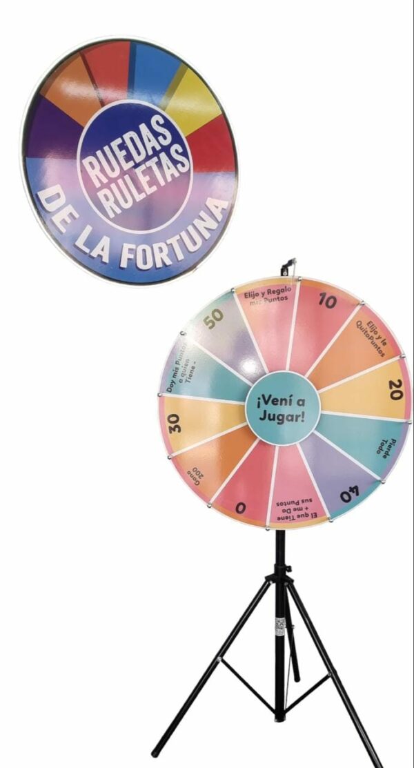 Ruleta 60/70/85 cm base tipo tripode - Imagen 10