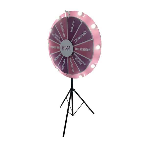Ruleta 100 cm base tipo tripode Con Luz - Imagen 3