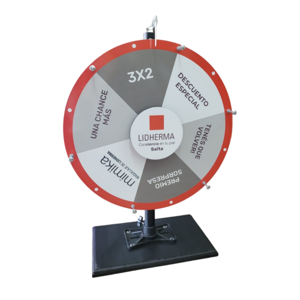 Ruleta 50 cm de diámetro base mostrador - Imagen 2