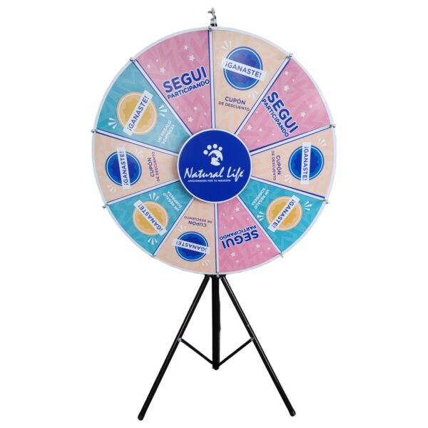 Ruleta 100 cm base tipo trípode
