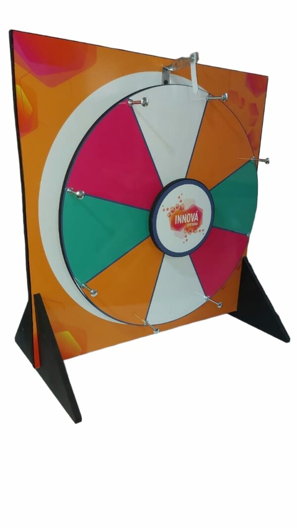 Ruleta mostrador de 50 cm de diámetro con estructura - Imagen 4
