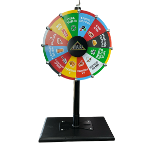 Ruleta 35 cm de diámetro base mostrador