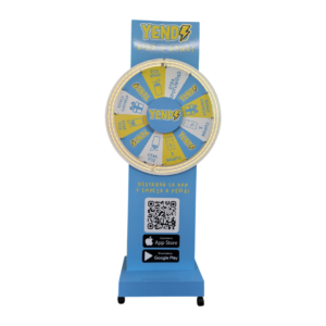 Ruleta totem 85 cm diámetro led neon imantado