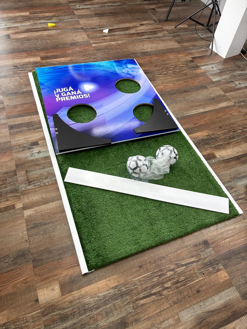 Juego de fútbol pateá y ganá desmontable - Imagen 3