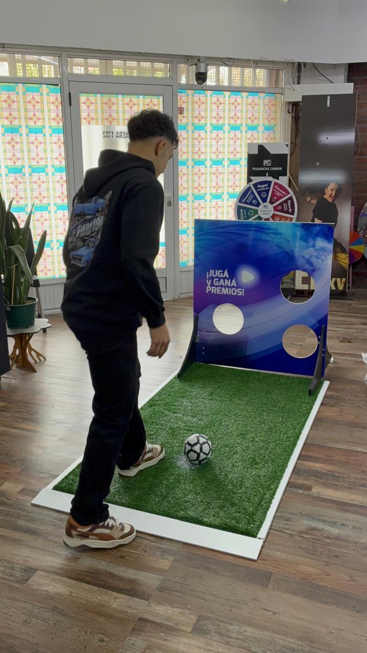 Juego de fútbol pateá y ganá desmontable - Imagen 5