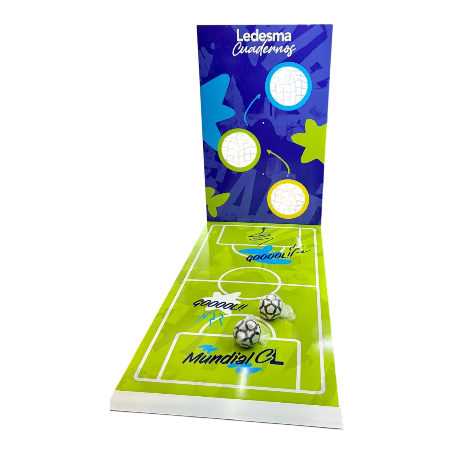 Juego de fútbol pateá y ganá gigante