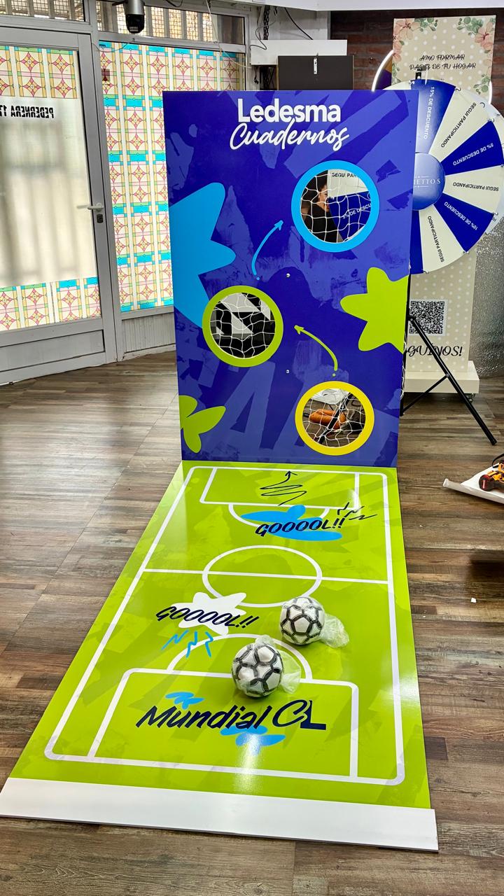 Juego de fútbol pateá y ganá gigante - Imagen 2