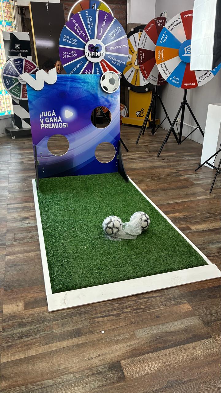 Juego de fútbol pateá y ganá desmontable - Imagen 2